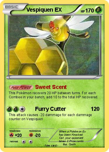 Pokemon Vespiquen EX