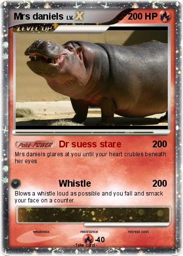 Pokemon Mrs daniels