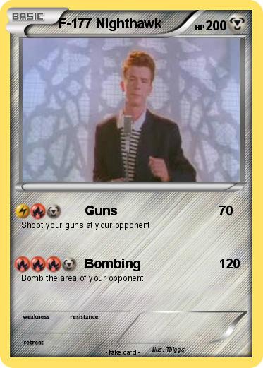 Pokemon F-177 Nighthawk