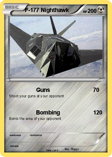 Pokemon F-177 Nighthawk