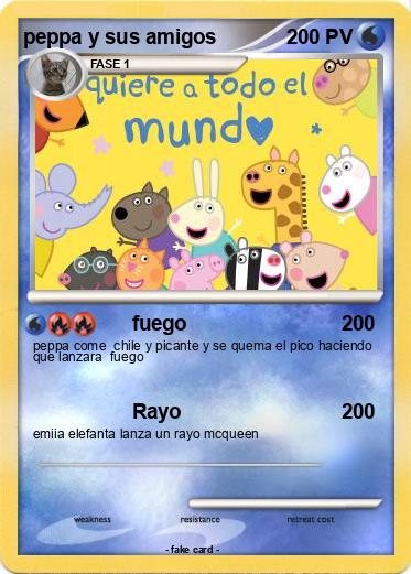 Pokemon peppa y sus amigos