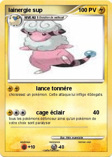 Pokemon lainergie sup