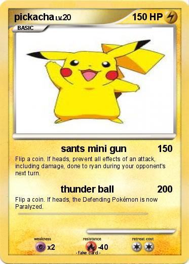 Pokemon pickacha