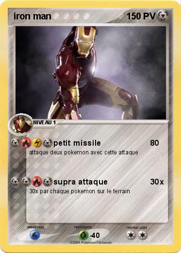 Pokemon iron man