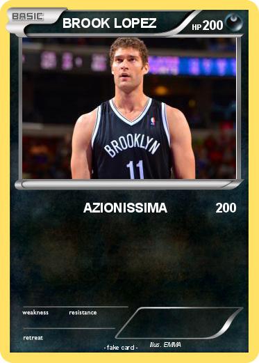 Pokemon BROOK LOPEZ