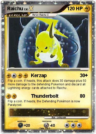 Pokemon Raichu