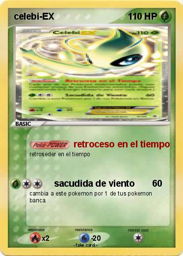 Pokemon celebi-EX