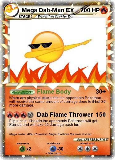 Pokemon Mega Dab-Man EX