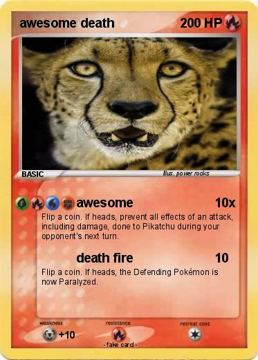 Pokemon awesome death