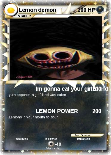 Pokemon Lemon demon