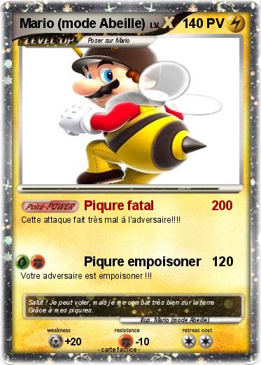 Pokemon Mario (mode Abeille)
