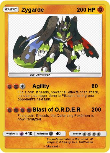 Pokemon Zygarde