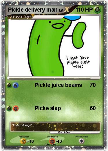 Pokemon Pickle delivery man