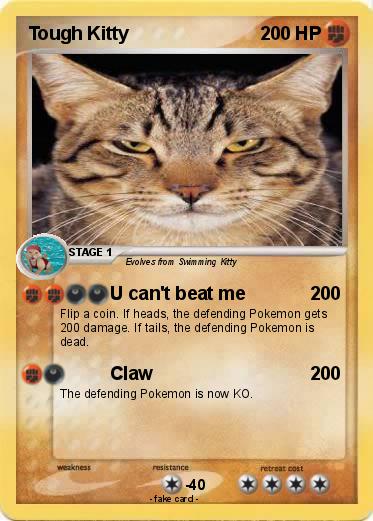 Pokemon Tough Kitty