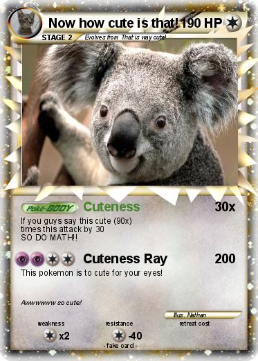 Pokemon Now how cute is that!