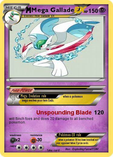 Pokemon Mega Gallade