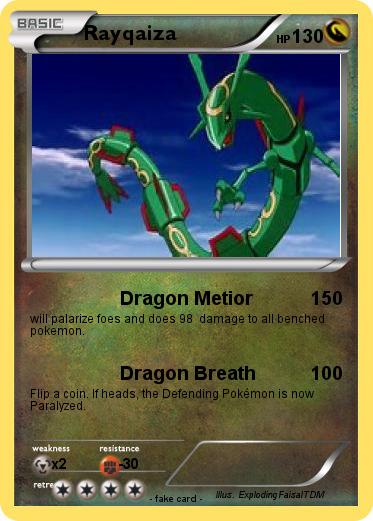 Pokemon Rayqaiza