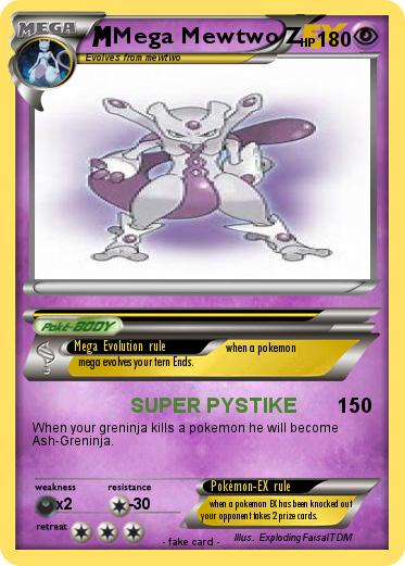 Pokemon Mega Mewtwo Z
