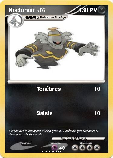 Pokemon Noctunoir