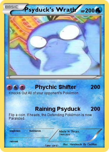 Pokemon Psyduck's Wrath