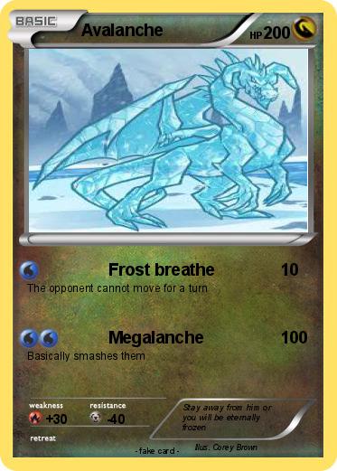 Pokemon Avalanche