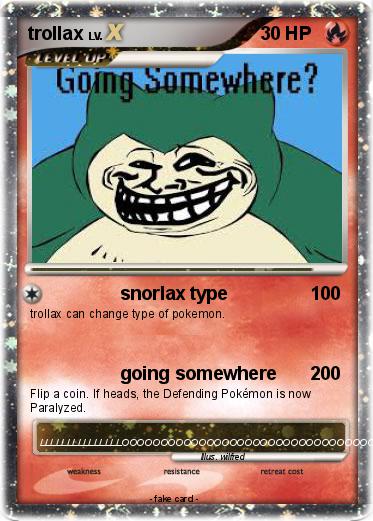 Pokemon trollax