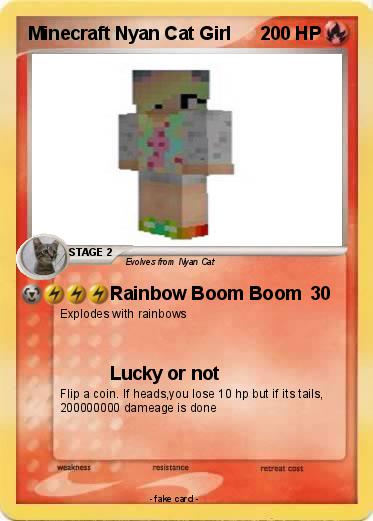 Pokemon Minecraft Nyan Cat Girl