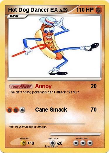 Pokemon Hot Dog Dancer EX