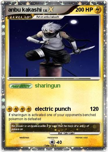 Pokemon anbu kakashi