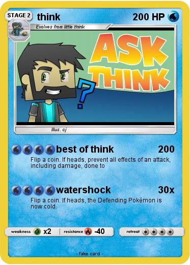 Pokemon think