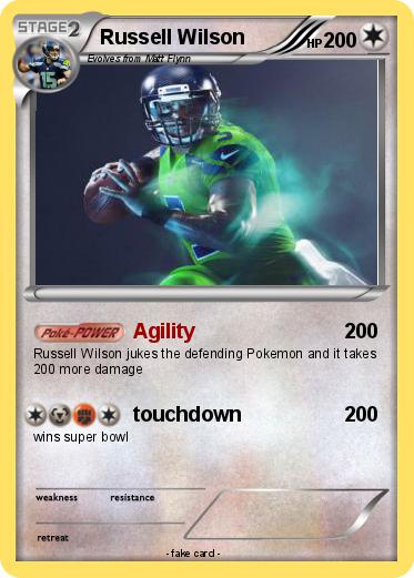 Pokemon Russell Wilson