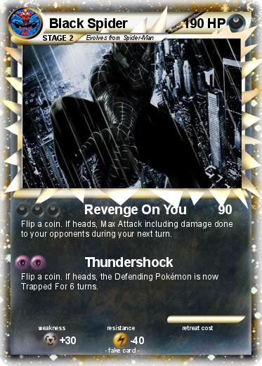 Pokemon Black Spider