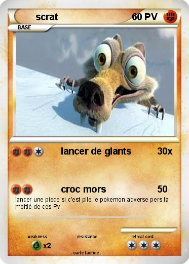 Pokemon scrat