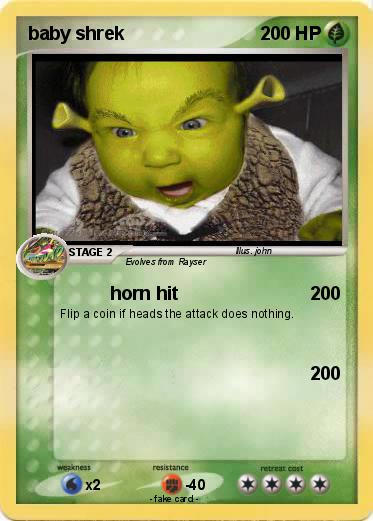 Pokemon baby shrek