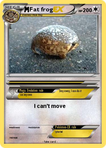 Pokemon Fat frog