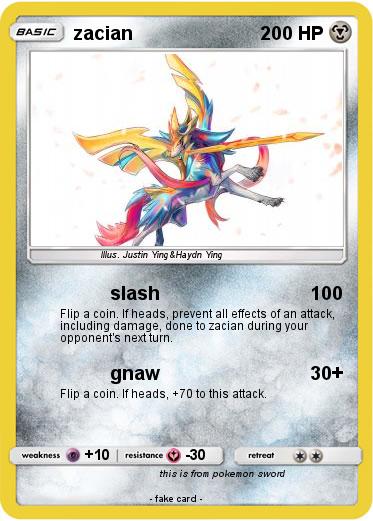 Pokemon zacian