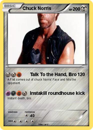 Pokemon Chuck Norris