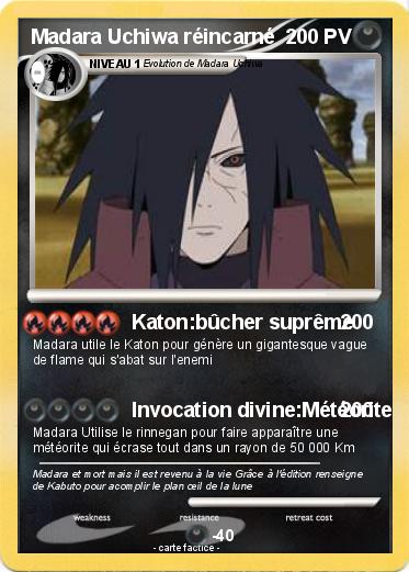 Pokemon Madara Uchiwa réincarné