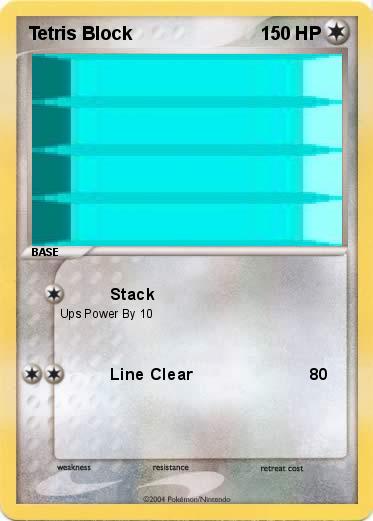 Pokemon Tetris Block