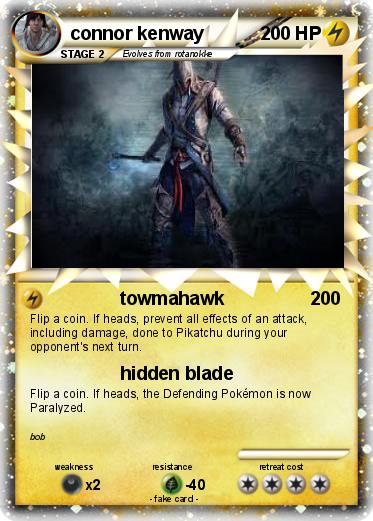 Pokemon connor kenway