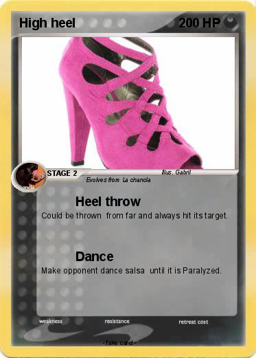 Pokemon High heel
