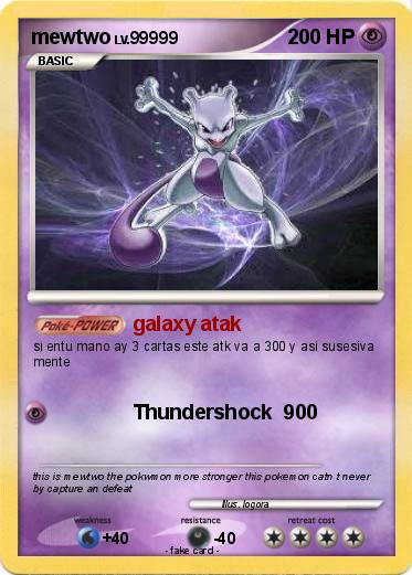 Pokemon mewtwo