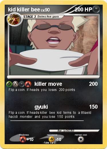 Pokemon kid killer bee