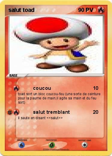 Pokemon salut toad