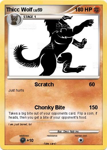 Pokemon Thicc Wolf