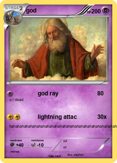 Pokemon god