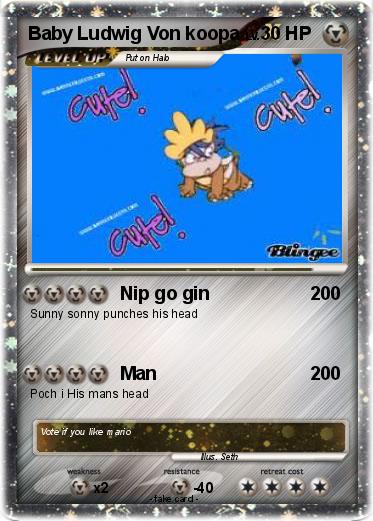 Pokemon Baby Ludwig Von koopa