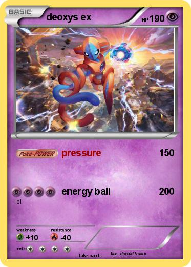 Pokemon deoxys ex
