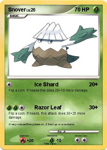 Pokemon Snover