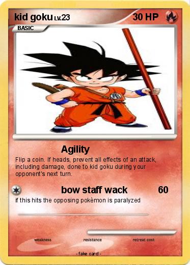Pokemon kid goku